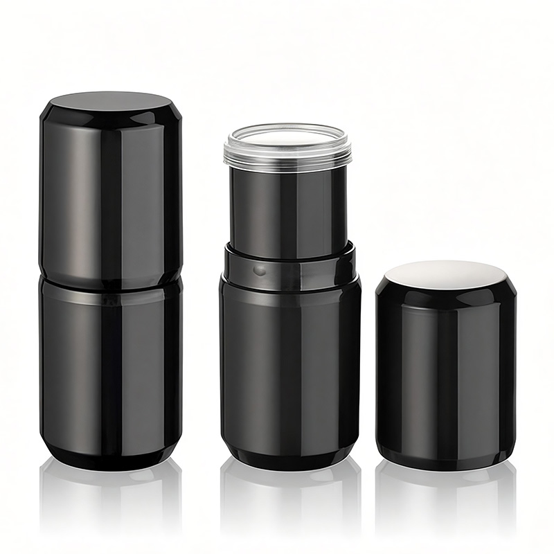 6gramový plastový kulatý deodorant zvýrazňovač velikosti mini